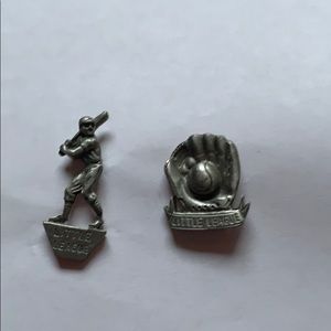 Little league tie tac pins